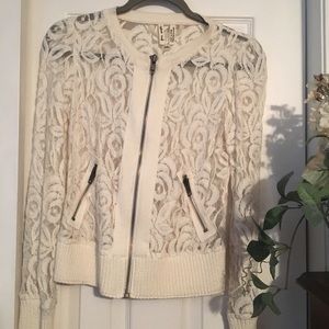 Free People Lace Jacket xs
